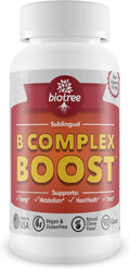 Vitamin B12 Sublingual B Complex - Complejo B con Metilcobalamina, B6, Biotina y Ácido Fólico - 90 Comprimidos