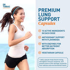 Dr. Tobias Lung Health - Suplemento para la salud pulmonar (60 cápsulas)