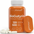 BioGutyrin – Tributyrina 500mg, Postbiótico para la Función Intestinal, 120 Cápsulas Vegetales