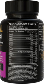 LUAL Multivitamínico Prenatal con Ácido Fólico y Hierro | 100 Comprimidos