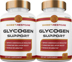 Sweet Restore Capsules, All Natural Maximum Strength Sweet Restore Glyco Pills, Suministro para 2 Meses (2 Paquetes)