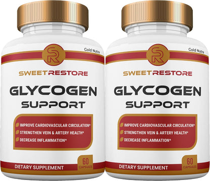 Sweet Restore Capsules, All Natural Maximum Strength Sweet Restore Glyco Pills, Suministro para 2 Meses (2 Paquetes) – Image 1