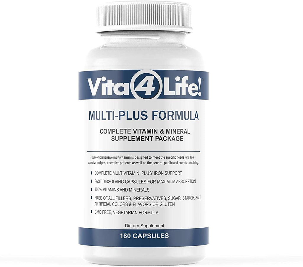 Vita4Life Multivitamínico Bariátrico Multi-Plus, 360 Cápsulas