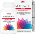 GNC Multivitamínico Active para Mujeres Sin Hierro - 180 Comprimidos