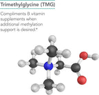 NutriCology TMG Trimetilglicina - 750 mg - 100 Cápsulas Vegetarianas