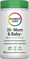 Rainbow Light 35+ Mamá y Bebé + Multivitamínico Prenatal y Postnatal - 60 Comprimidos