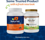 NaturVet Suplemento Todo en Uno para Perros – 240 Masticables Blandos