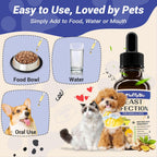 Natural Dog Yeast Infection Treatment - Gotas herbales para perros contra infecciones por levaduras, picor y alergias (2 pack de 59 ml)