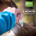 Only Natural Pet Kit de Bienestar 3 en 1 para Perros Pequeños – Incluye Squeeze-On, Barrier Bites y Collar Protector