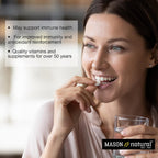 MASON NATURAL Vitamina C 500 mg | 300 Comprimidos (3×100) | Suplemento Alimenticio