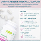 Igennus Methylated Prenatal Multivitamin para Mujeres - 60 Comprimidos (Pack de 6)