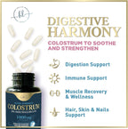 Hello Lovely! Colostrum Bovino 1000mg – 120 Cápsulas – Apoyo Digestivo e Inmune