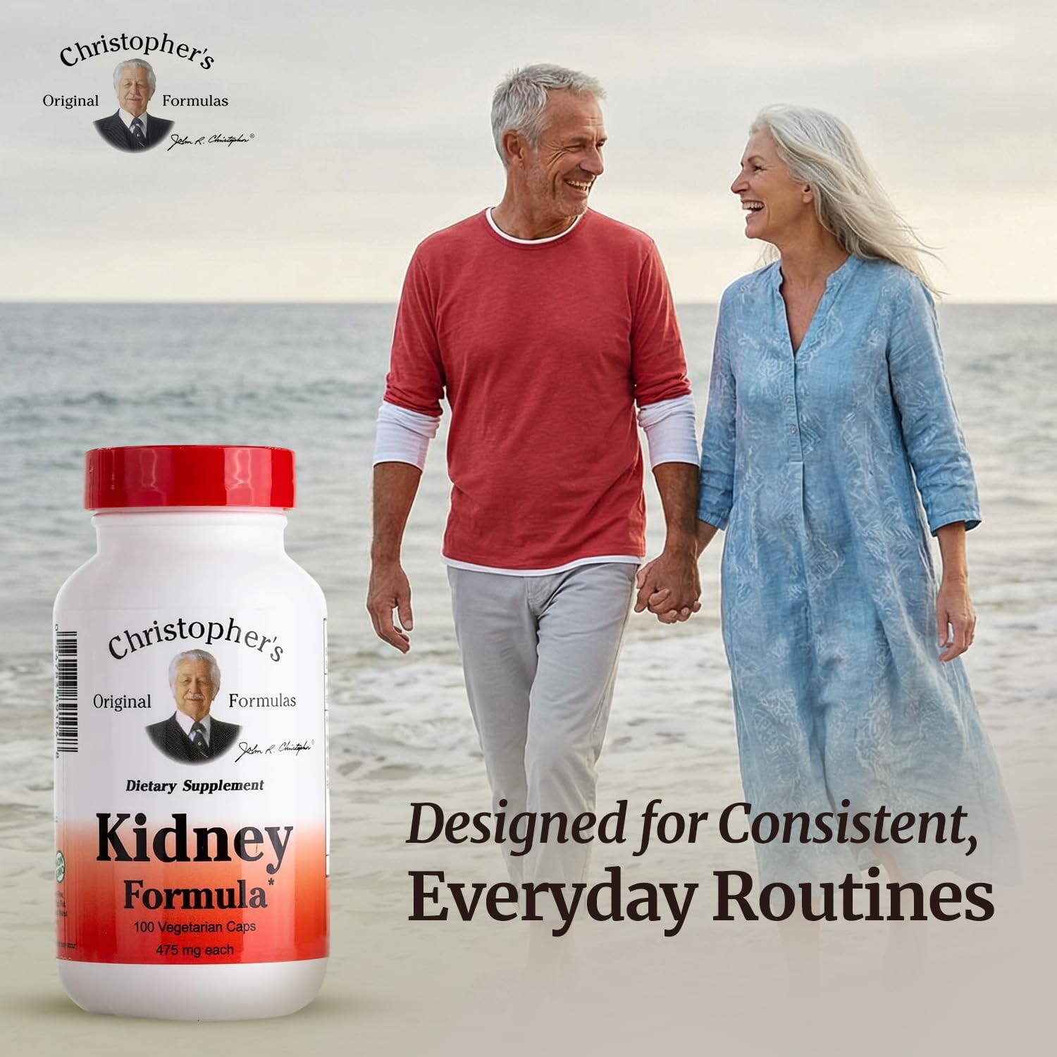 Fórmula Renal de Christopher's Original Formulas - Apoyo Natural para Riñones