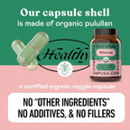 Complete Natural Products Cápsulas de Hibisco Orgánico, 550mg, 100 unidades