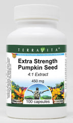 Extracto de Semilla de Calabaza Ultra Potente 4:1 - 450 mg (100 Cápsulas)