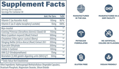 Revive MD Hormone Balance for Women – – Chaste Berry (Vitex agnus-castus): Planta utilizada tradicionalmente para – Image 6