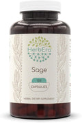 Salvia 120 Cápsulas, 500 mg - Hoja Seca de Salvia (Salvia officinalis)