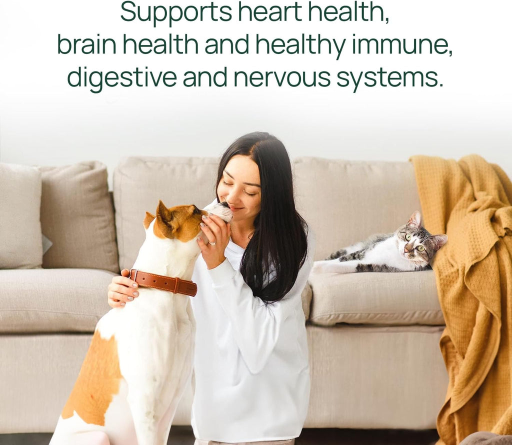 pawTree Aceite de Salmón para Perros y Gatos - Suplemento de Omega 3 y 6