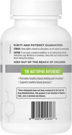 NBI NattoPine, Healthy Circulation Support for Men and Women | 60 Vegan Capsules