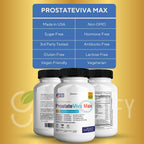 ProstateViva Max Suplemento de Próstata para Hombres, 60 Cápsulas