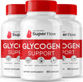 Super Flow Glycogen Support - Complemento alimenticio (3 Pack)