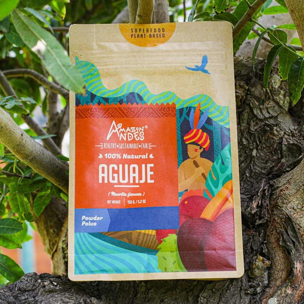 Amazon Andes Aguaje en Polvo - Buriti Silvestre de Perú - 5.2 oz (147 g)