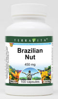 Nuez de Brasil - 450 mg (100 Cápsulas) - Paquete de 3