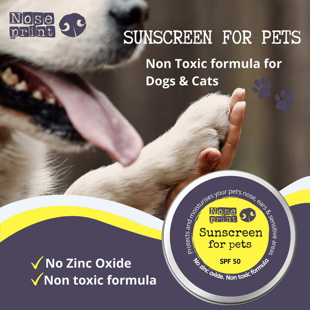 Noseprint SPF 50 Bálsamo de Protección Solar para Mascotas 30 ml en Lata
