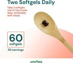 Univera Rhythmatix, Salud Cardiovascular, Circulación y Venas, Omega-3, Coenzima Q10, Vitaminas B6 y B12, 60 cápsulas blandas (30 días)