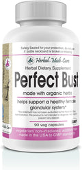 Herbal-Medi-Care Perfect Bust Whole Food (Salud Mamaria) Cápsulas Vegetarianas – 90 Unidades, Elaborado con Ingredientes Orgánicos