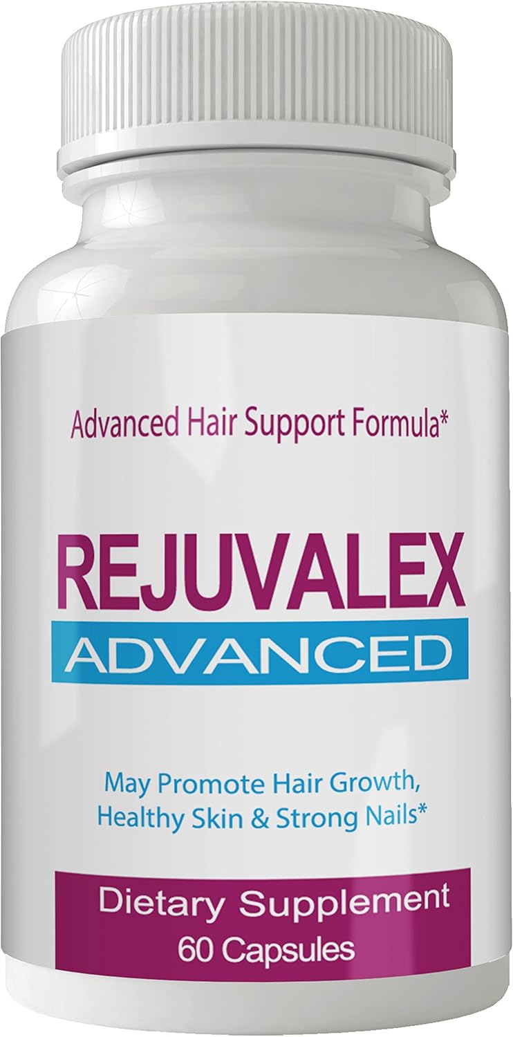 Rejuvalex Advanced Fórmula Avanzada con Biotina para Cabello, Piel y Uñas - 60 Cápsulas