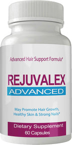 Rejuvalex Advanced Fórmula Avanzada con Biotina para Cabello, Piel y Uñas - 60 Cápsulas