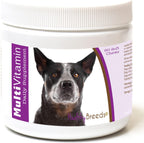 Healthy Breeds Multivitamínico para Perros - Complemento Diario Recomendado por Veterinarios - Sabor a Bacon - 60 Masticables Blandos