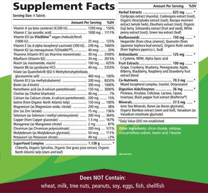 Pure Essence Labs LifeEssence Multivitamin - – Base de superalimentos: más de 40.000 mg de alimentos integrales en – Image 5