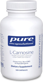 Pure Encapsulations L-Carnitine | Amino Acid Supplement for Joints, Brain, Antioxidants, Heart Health, and Exercise* | 60 Capsules