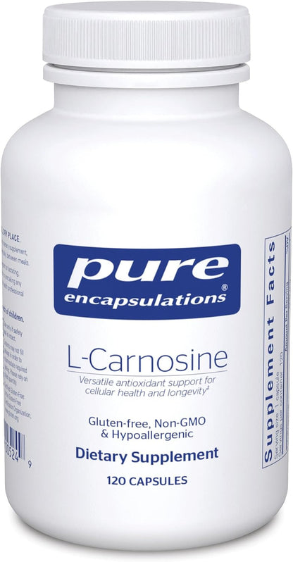 Pure Encapsulations L-Carnosina | Suplemento – Rendimiento físico: Al actuar como amortiguador de ácido láctico, – Image 8