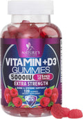 Suplemento de Vitamina D3 en Gominolas - 5000 UI por ración (120 gominolas)