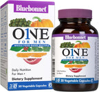 Bluebonnet Nutrition One for Men – Complejo Multivitamínico a Base de Alimentos Integrales