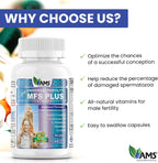 MFS Plus Suplemento de Fertilidad para Hombres (60 Cápsulas)