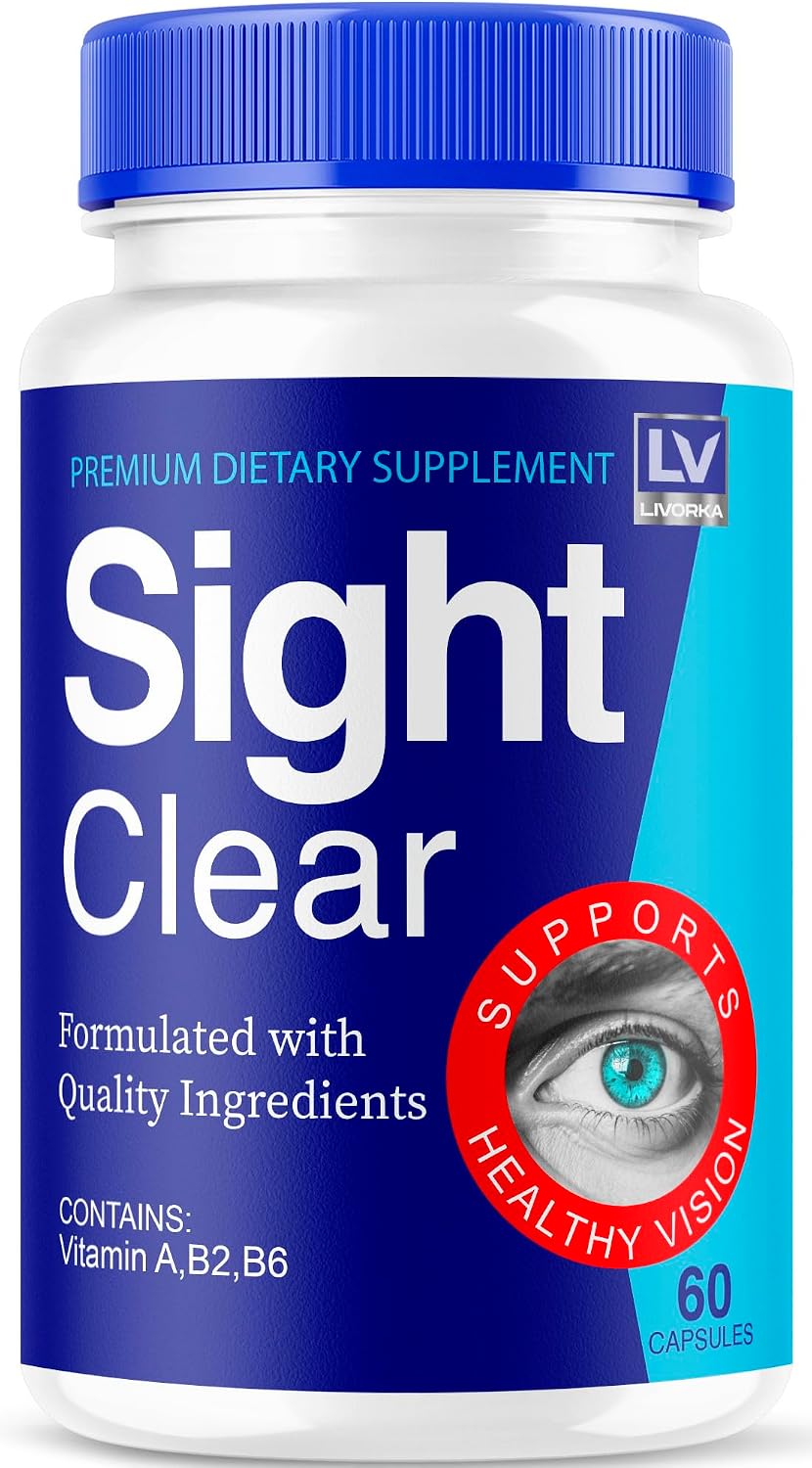 Sight Clear Pills – Suplemento para la vista y concentración, 60 cápsulas