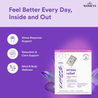 GNC Women's Stress Relief Vitapak: Manejo del Estrés y Cortisol, 30 Paquetes