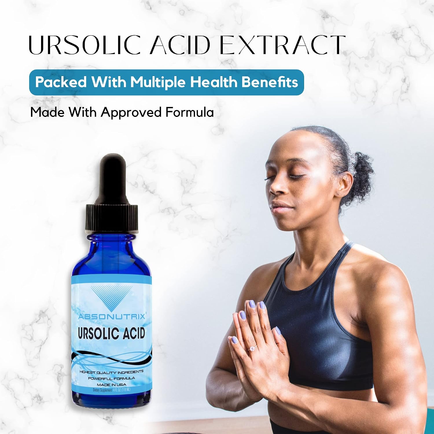 Absonutrix Ácido Ursólico 590mg, 118 ml, 200 Dosis
