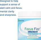 Nutra Biogenesis Focus Fizz - Powder Supplement with GABA and L-Theanine for Focus and Relaxation, 150 g