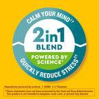 Nature Made Wellblends Stress Relief Gummies, L-teanina 200 mg y GABA 100 mg, 40 gomitas sabor fresa