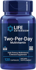 Life Extension Two-Per-Day Multivitamin, 120 Capsules
