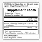 FITO MEDIC'S Lab HMB Free Acid 1000 mg - 240 Cápsulas
