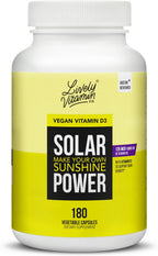 Solar Power Vitamina D3 + K2 con MenaQ7, 60 cápsulas