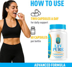 Liv Pure (3 Pack) 180 Cápsulas - Complemento Alimenticio para la Salud Hepática