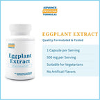 Extracto de Berenjena 500 mg, 60 Cápsulas Vegetales
