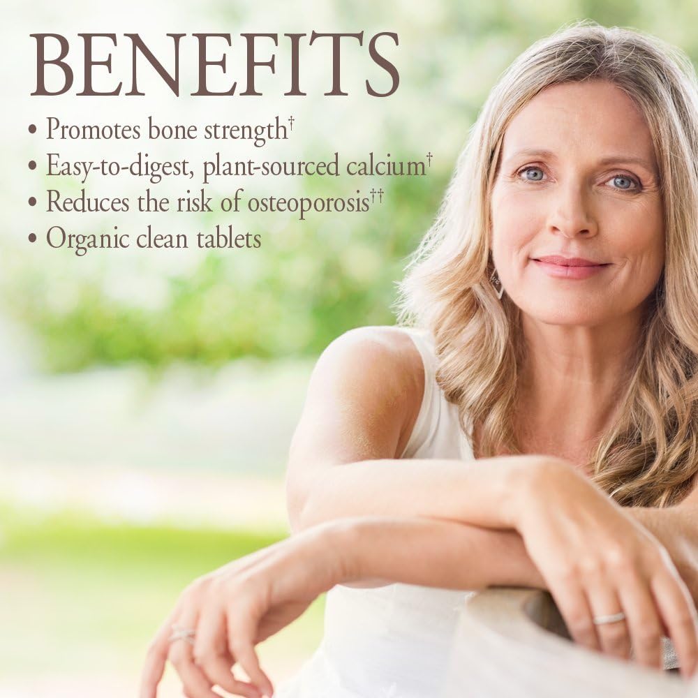 Garden of Life Organic Calcium with Magnesium and Vitamin D3 K2, 90 Tablets